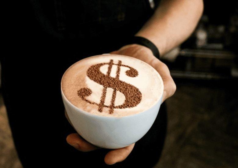 money, survive, latte with art